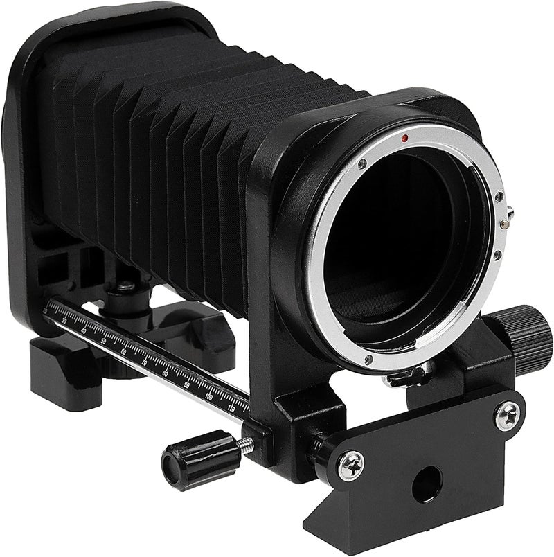 Fotodiox Macro Bellows Compatible with Canon RF (EOS-R) Mount Mirrorless Camera System for Extreme Close-up Photography, Black (CRF-MCR-BLW) - Image 1